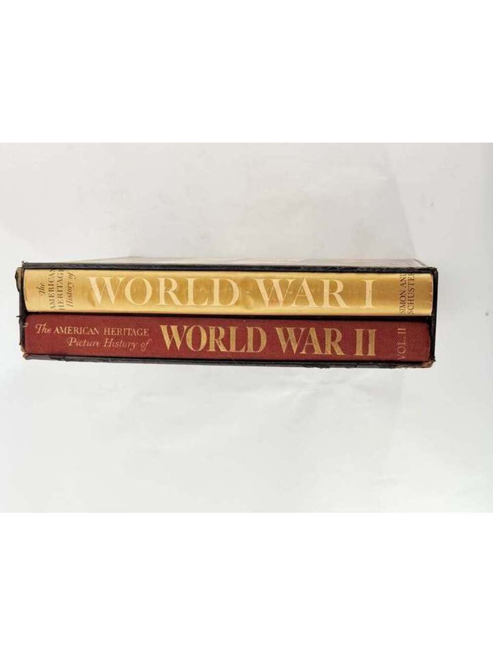 American Heritage World War I & World War II Hardcover Book Set